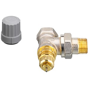 Radyatör Valfleri, RA-FN, DN 15, Köşe, NF